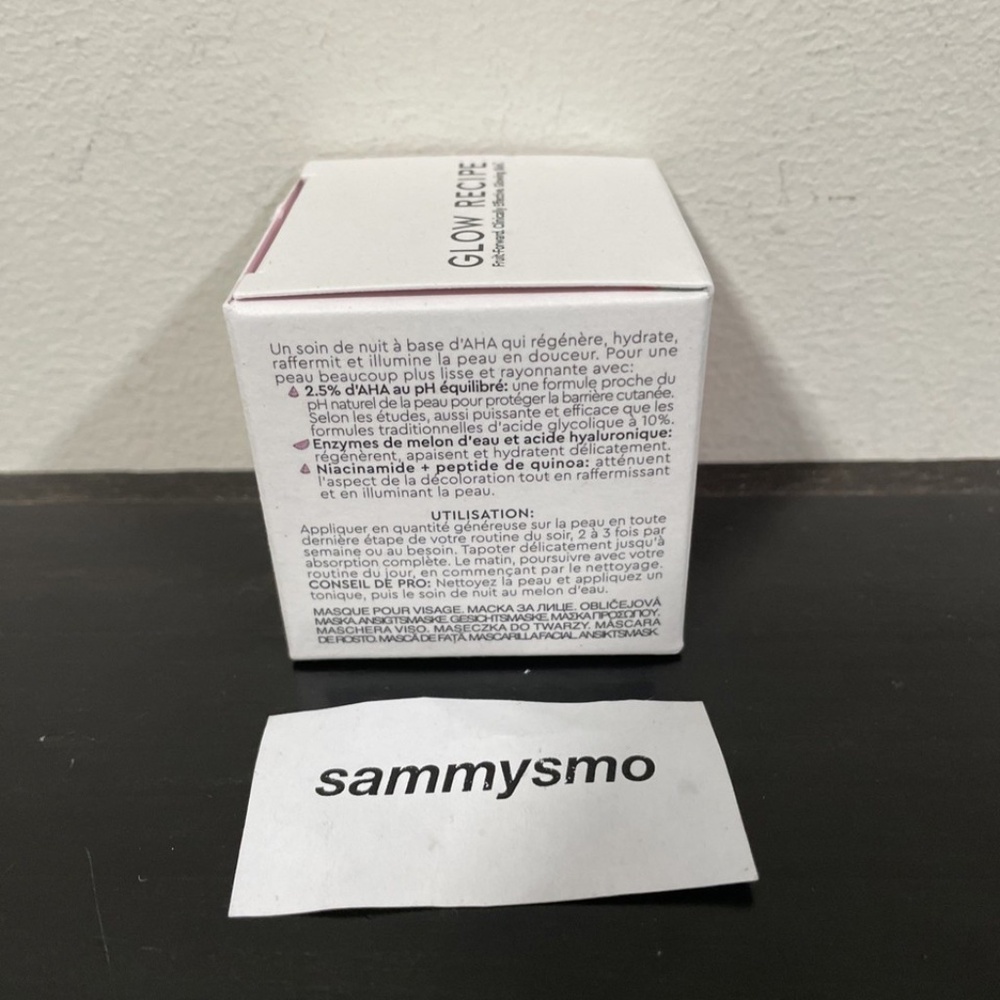 Glow Recipe Watermelon Glow AHA Night Treatment 2.02oz Full Size NIB - Picture 3 of 6